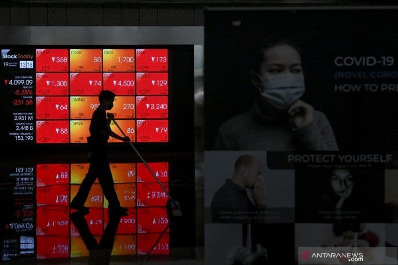 BEI menghentikan sementara perdagangan bursa saham. (Foto: Ilustrasi)