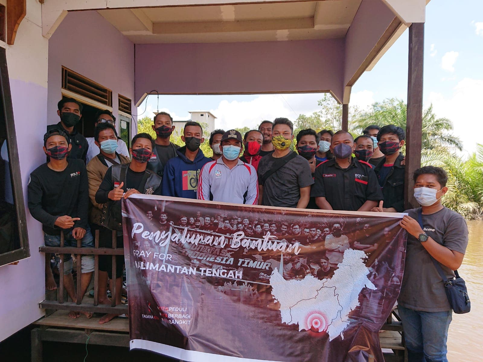 Terkumpul Rp 21 Juta, Tim Tagana KITA Sampit Distribusikan ke Desa Terdampak Banjir 