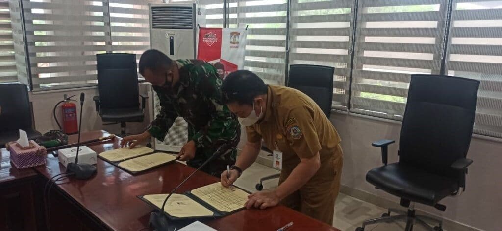 Sinergi Pembangunan, Pemkot Tandatangani MoU Bersama Kodim Balikpapan