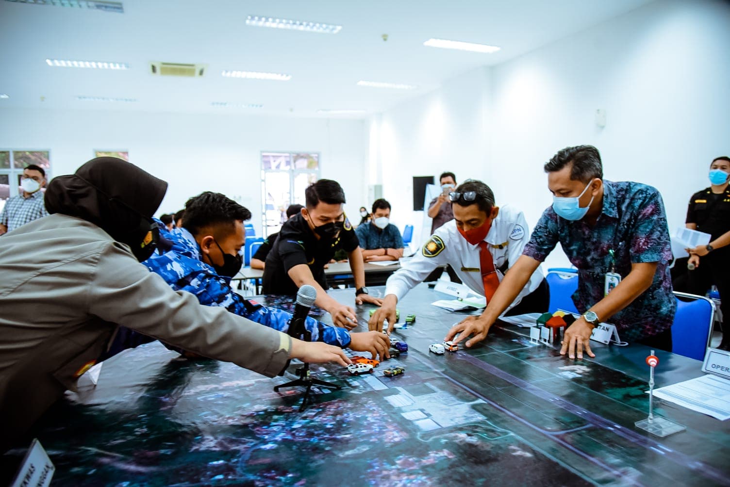 Tingkatkan Kesigapan, AP I Balikpapan Gelar Modular dan Tabletop Exercise