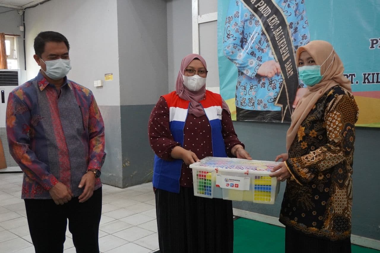 Dukung Pendidikan Anak Usia Dini, Pertamina Bantu Alat Permainan Edukatif