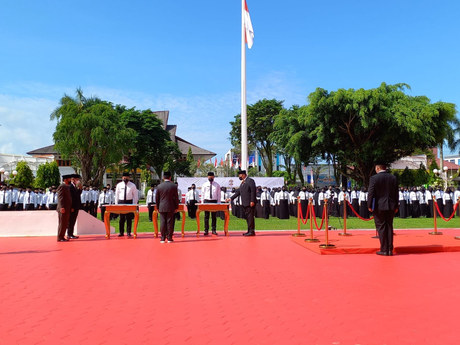 Pelantikan dan Pengambilan Sumpah Jabatan PPPK Formasi Guru  pada Kamis 28 April 2022 