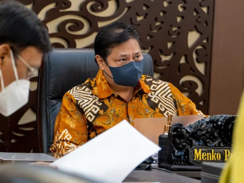  Menteri Koordinator Bidang Perekonomian Airlangga Hartarto 