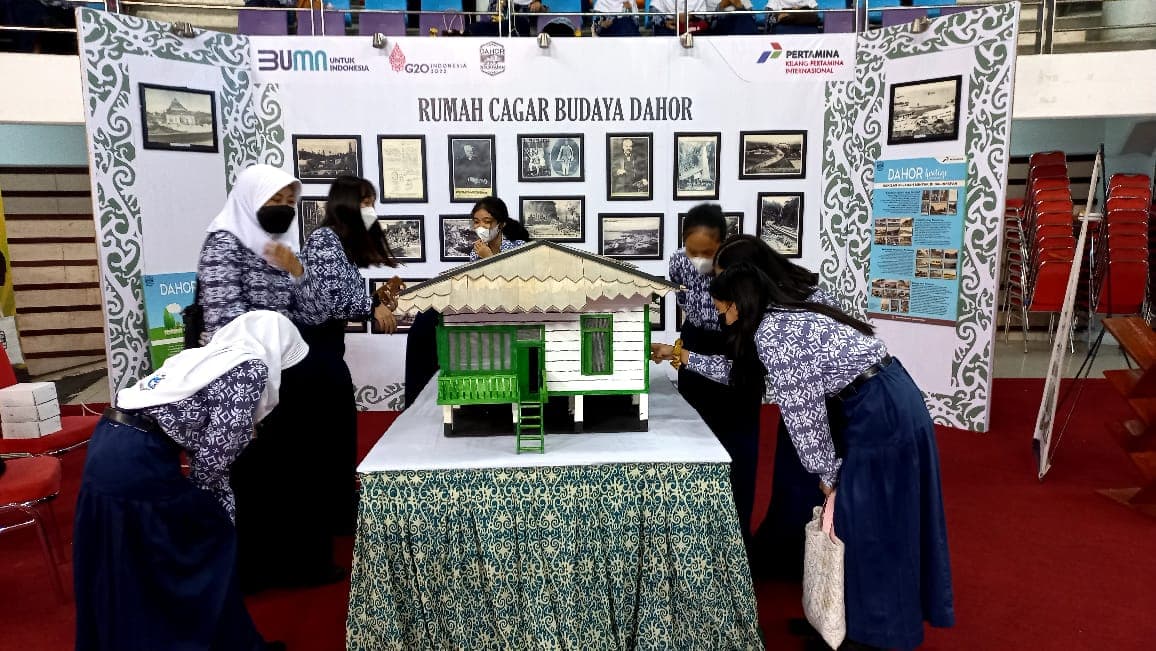 Pertamina & Rumah Dahor Heritage Ikut Pameran Pekan Kebudayaan Daerah Kalimantan Timur 2022