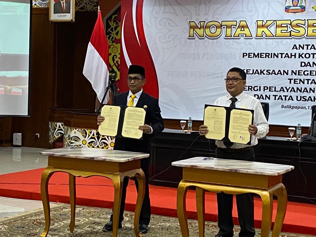 Sinergi Bidang Hukum, Pemkot MoU dengan Kejari Balikpapan