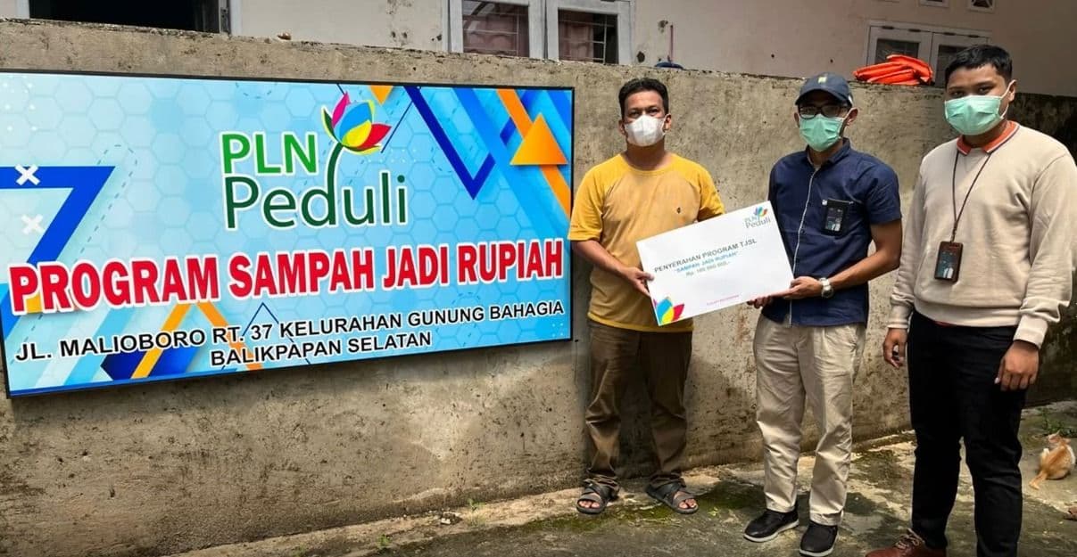 Melalui CSR, PLN Sulap Sampah Menjadi Rupiah