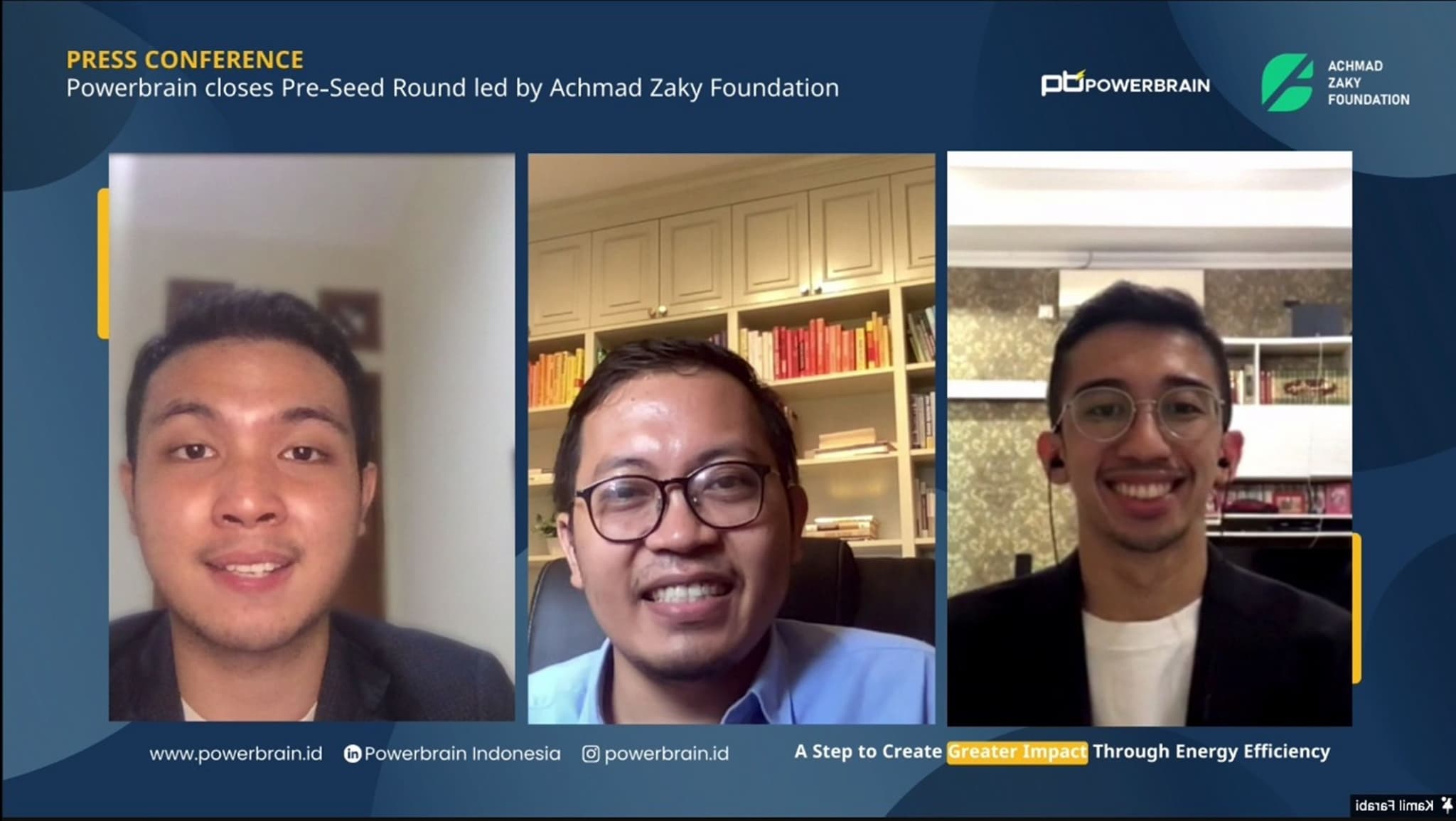 Powerbrain Raih Pendanaan dari Achmad Zaky Foundation, Perkuat Teknologi Efisiensi Energi Untuk Mengurangi Emisi Karbon