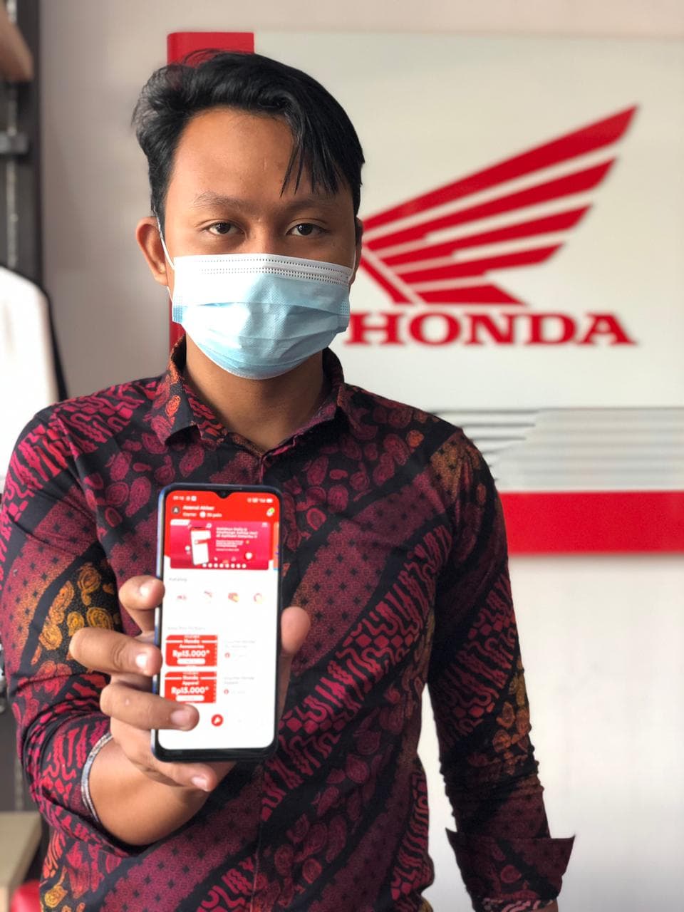 Hanya Lewat Aplikasi, Astra Motor Kaltim 1 Mudahkan Konsumen Membeli Sparepart Motor Honda 
