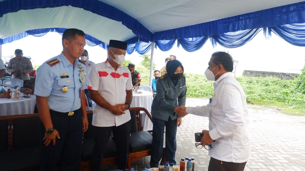 Wakil Ketua DPRD Balikpapan, Budiono, ketika hadir dalam Silaturahmi Iduladha di Sekretarian bersama INSA Balikpapan, Rabu (13/7/2022)