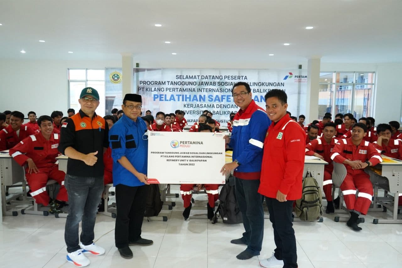 Bersama Uniba, Pertamina Gelar Pelatihan Safetyman