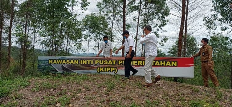 Pemerintah membuka tender pembangunan rumah menteri di kawasan inti IKN. Ferry Cahyanti/ibukotakini.com