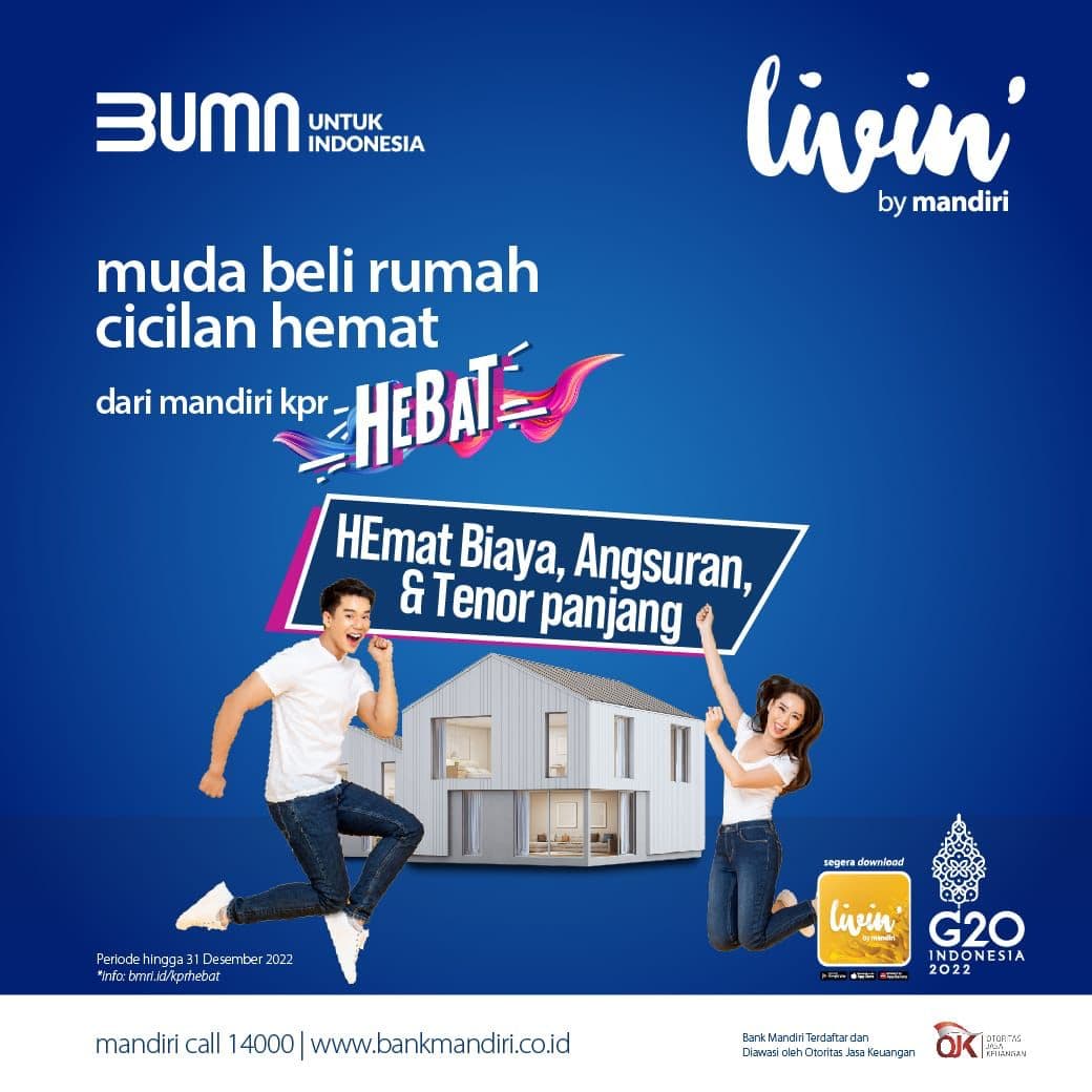 Promo KPR Hebat Mandiri di IKN Properti Expo.