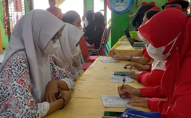 Pemerintah Kota Balikpapan melakukan skrinning kesehatan kepada 17 ribu pelajar. Foto: Ferry Cahyanti/ Ibukotakini.com