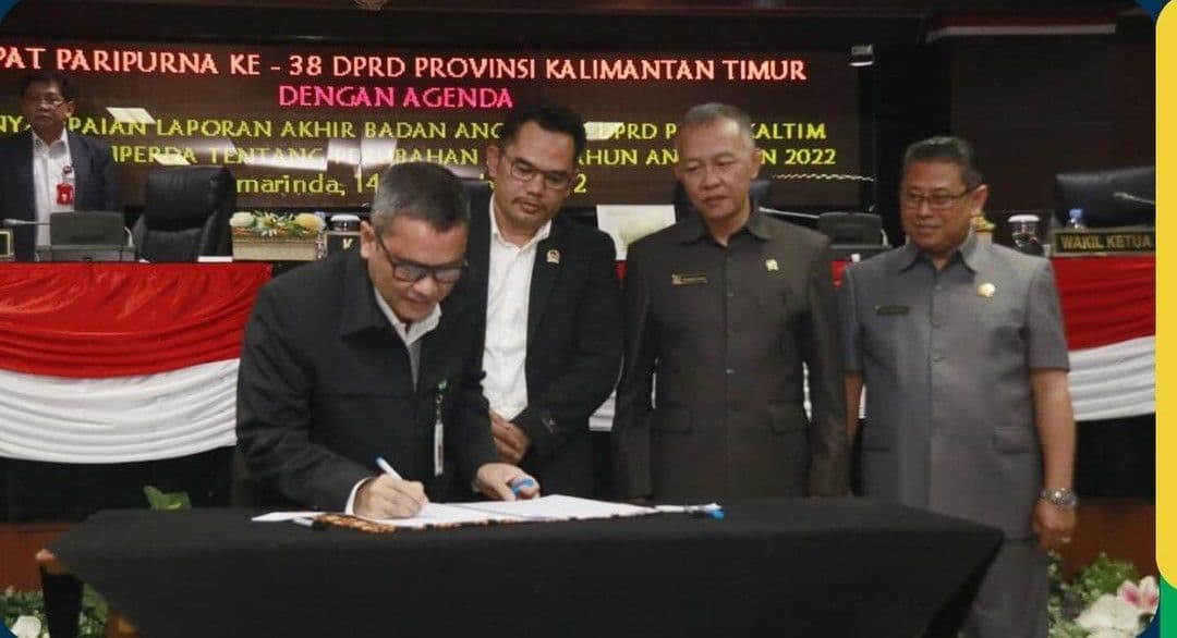 DPRD dan Pemprov Kaltim menyepakati perubahan APBD tahun 2022 dengan kenaikan mencapai Rp3,13 triliun. Foto: Biro Adpim