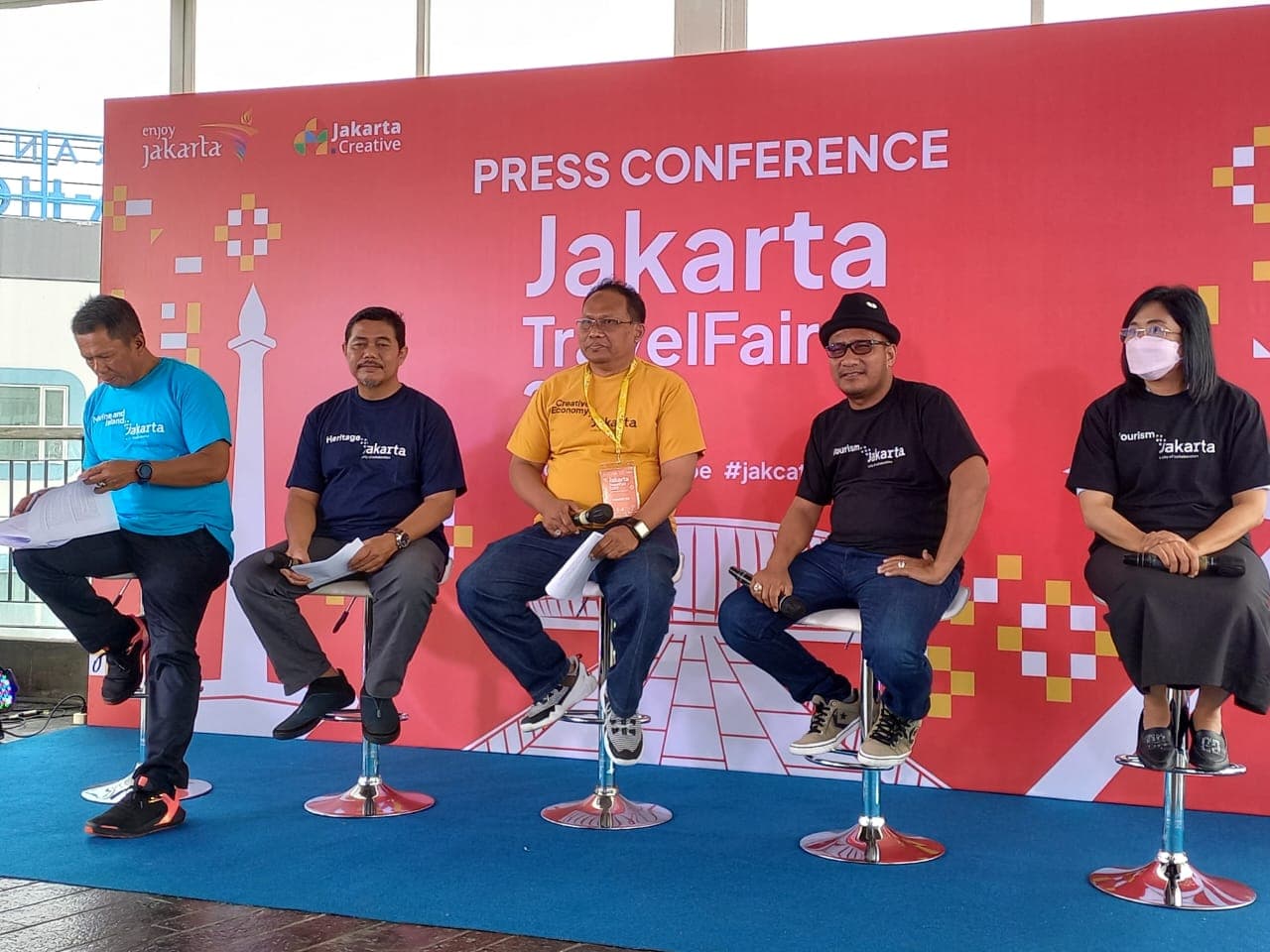 Konferensi Pers Pagelaran Jakarta Travel Fair 2022, Rabu, 5 Oktober 2022