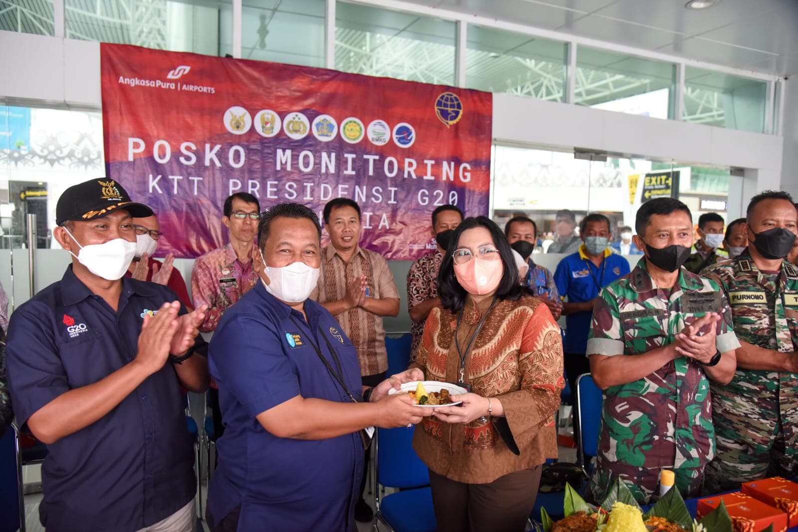 Angkasa Pura I Resmi Menutup Posko Monitoring KTT G20