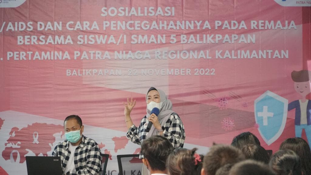 Balita dan Remaja Bisa Terkena HIV/AIDS, Pertamina Edukasi Kalangan Pelajar