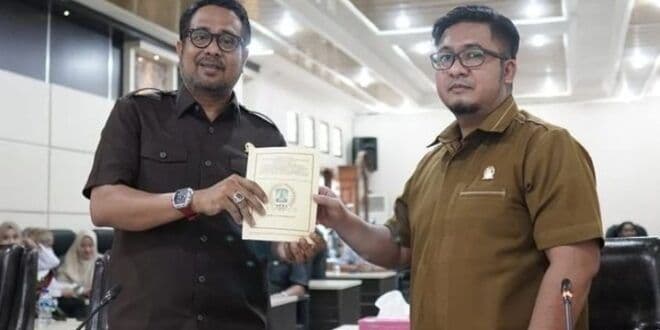 DPRD bersama Pemerintah Kota Balikpapan menggelar Rapat Paripurna ke 26 Masa Sidang III, yang dilaksanakan pada Rabu (23/11/2022)