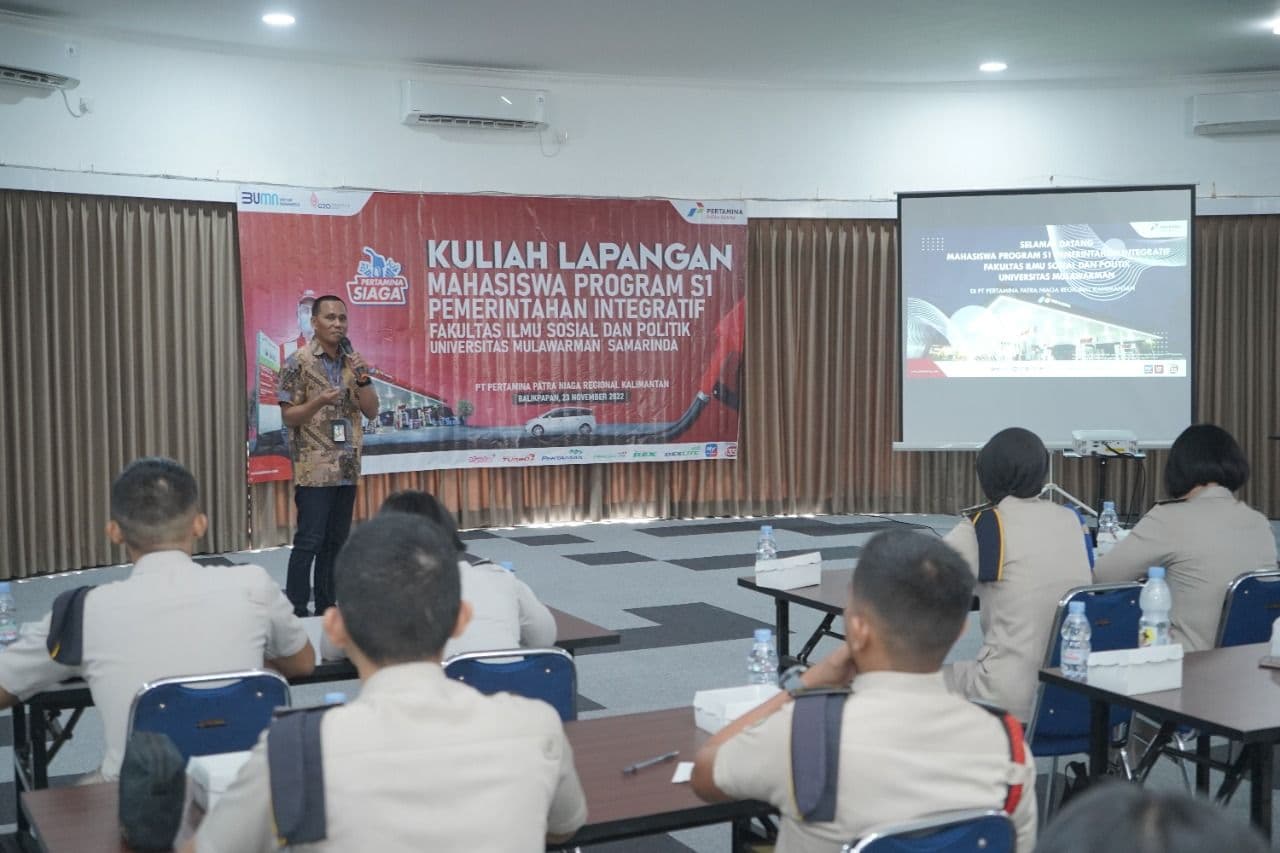 Pertamina Gelar Kuliah Lapangan Bagi Mahasiswa S1 PIN Unmul