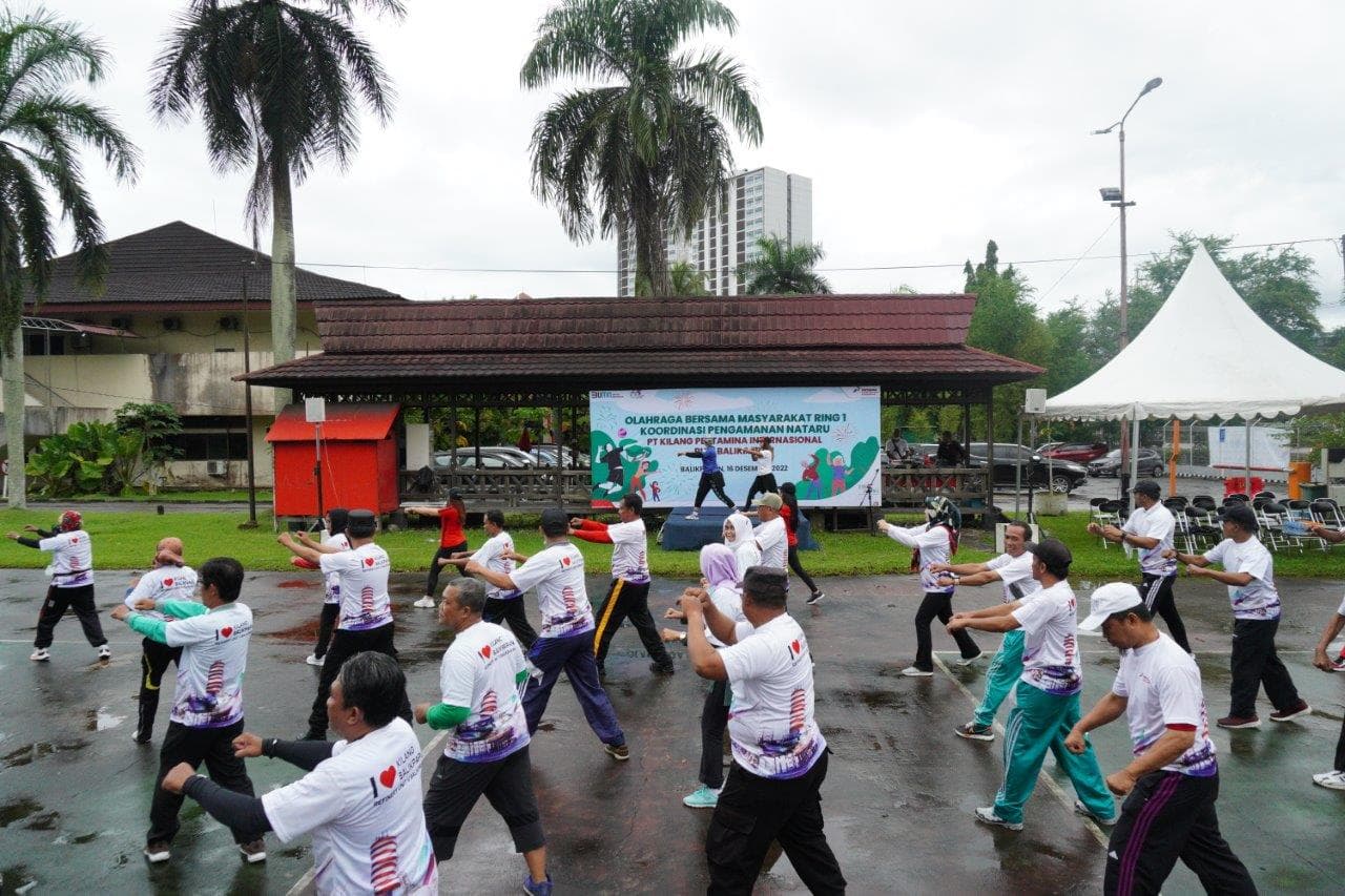 Jalin Kebersamaan, Pertamina Gelar Olahraga Bersama Masyarakat