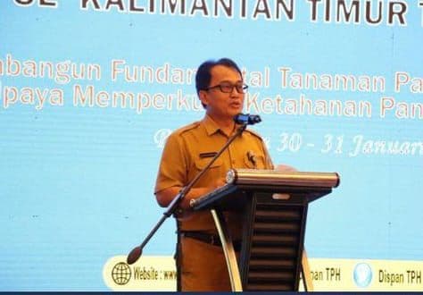 Asisten Perekonomian dan Administrasi Pembangunan Sekda Provinsi Kaltim Ujang Rachmad 