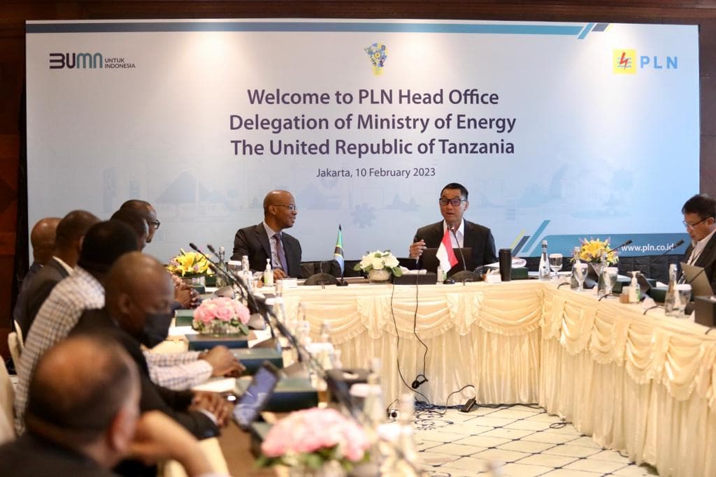 Pemerintah Tanzania Ajak PLN Bangun Sistem Kelistrikan Afrika Timur