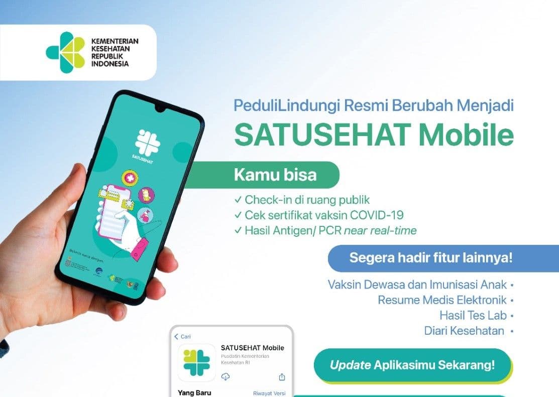 Aplikasi SatuSehat Mobile