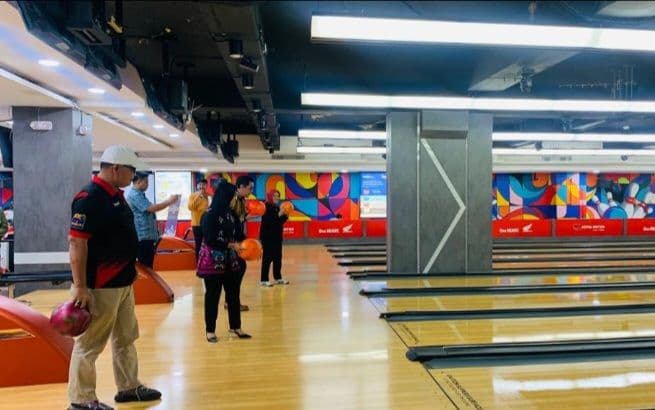 Kejuaraan Nasional (Kejurnas) Bowling Balikpapan Open 2023 sebagai rangkaian Hari Ulang Tahun Kota Balikpapan yang ke-126 digelar di Balikpapan Super Bowling di komplek Balikpapan Super Block (BSB), Sabtu (4/3/2023).