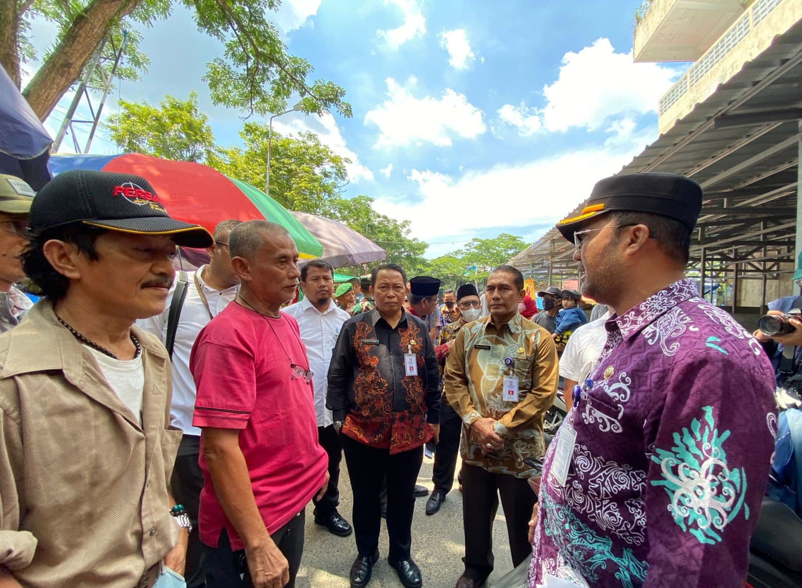 Manfaatkan Sidak, Pedagang Sempat Keluhkan Kondisi Penjualan Pasar Pandansari Balikpapan 