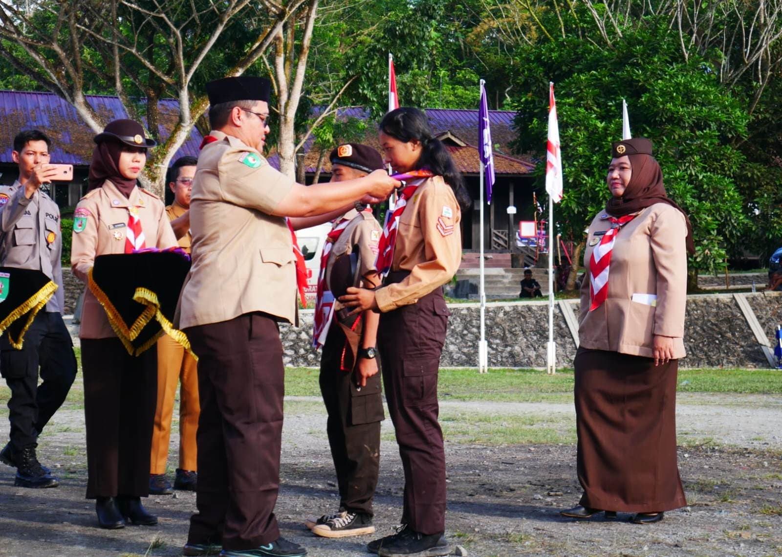 Lomba Tingkat Pramuka Penggalang IV di Bhumi Perkemahan Balikpapan Resmi Ditutup (Foto: ibukotakini.com)