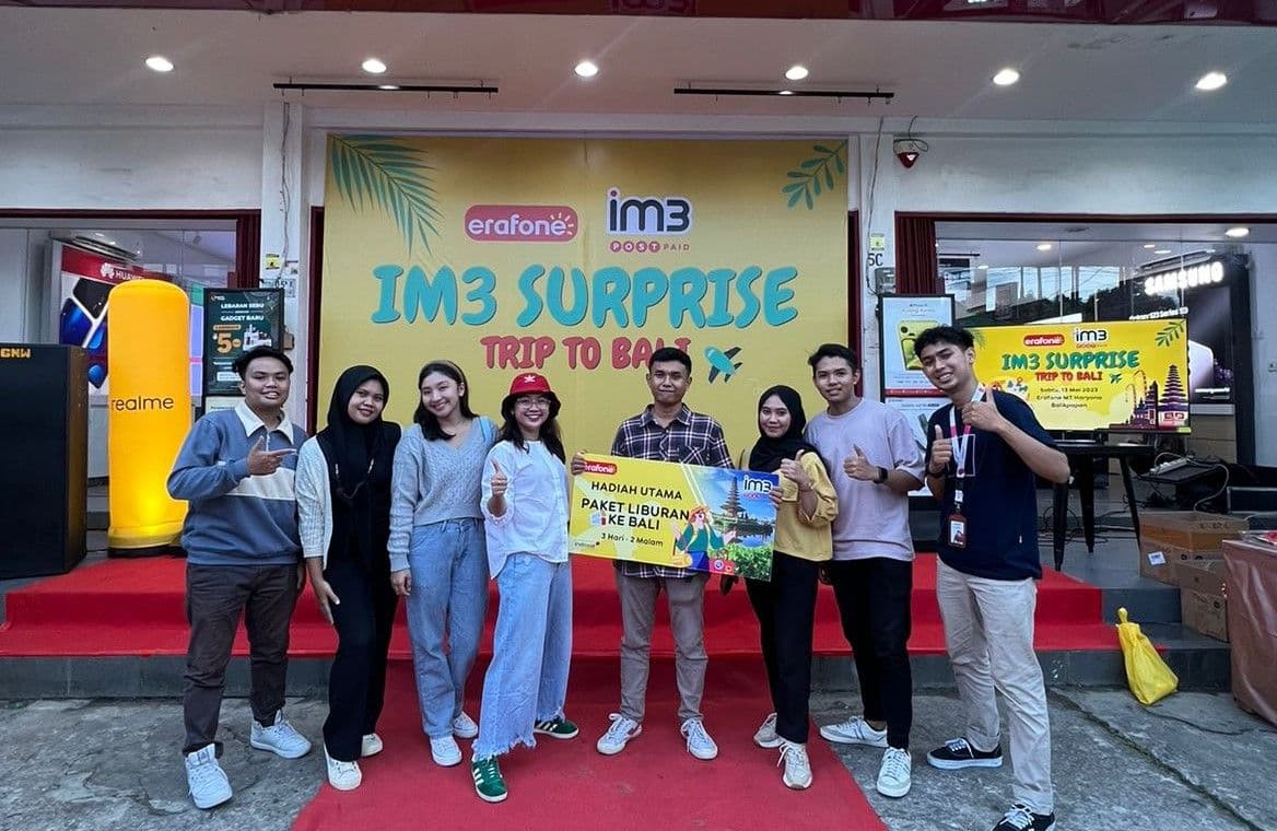 Indosat Bagikan Hadiah Program “IM3 Surprise Trip to Bali”