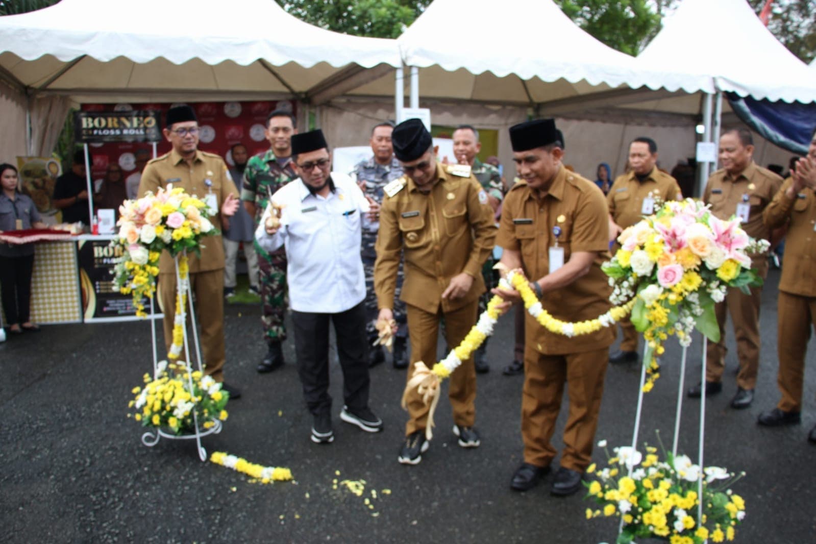 Wali Kota Balikpapan Rahmad Mas’ud buka expo MTQ di Dome, Selasa (16/5/2023)