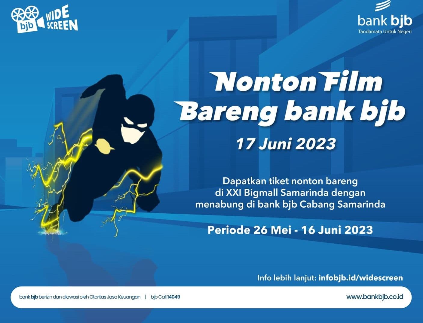 Nonton The Flash Bareng bank bjb, Nabung Bisa Dapat Tiket