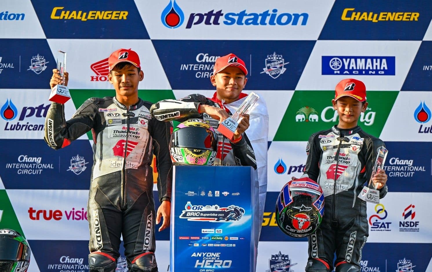 Tampil Dominan, Pebalap Astra Honda Raih Double Podium TTC 2023