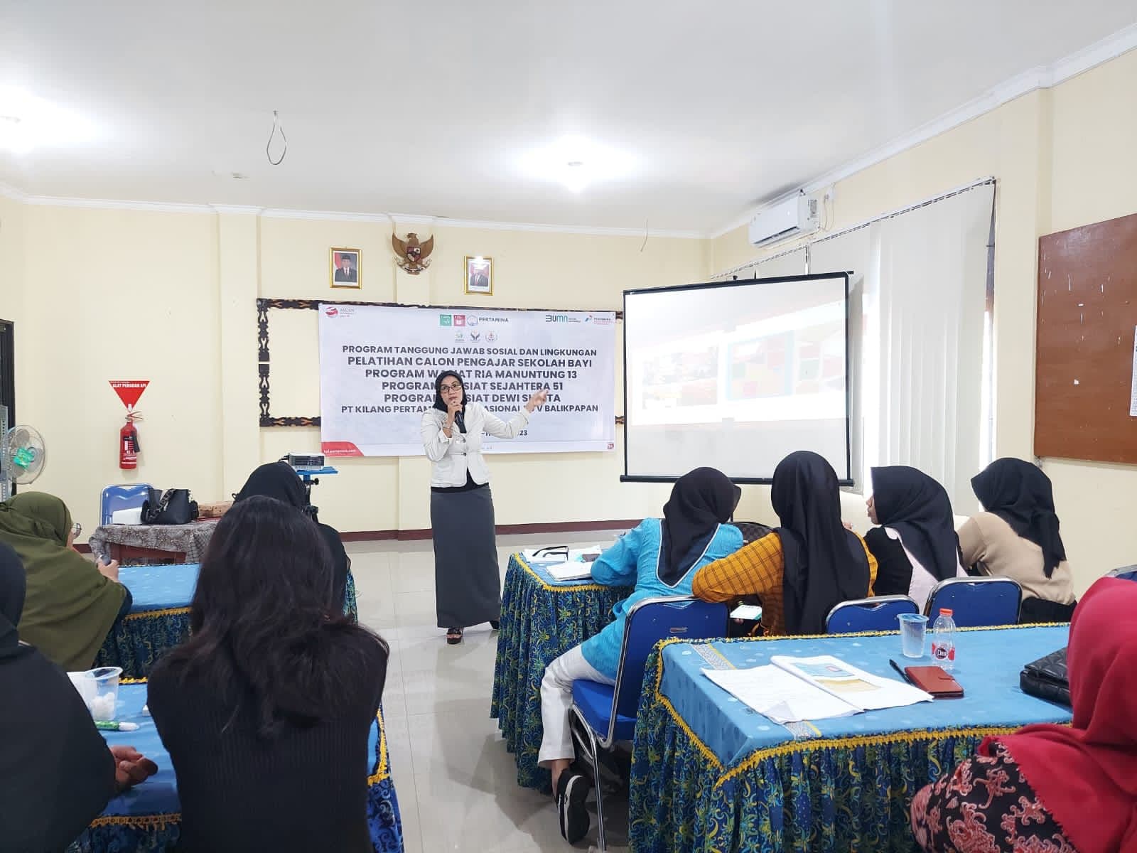 Tingkatkan Kapasitas Kader Posyandu, Kilang Pertamina Unit Balikpapan Latih Calon Pengajar Sekolah Bayi