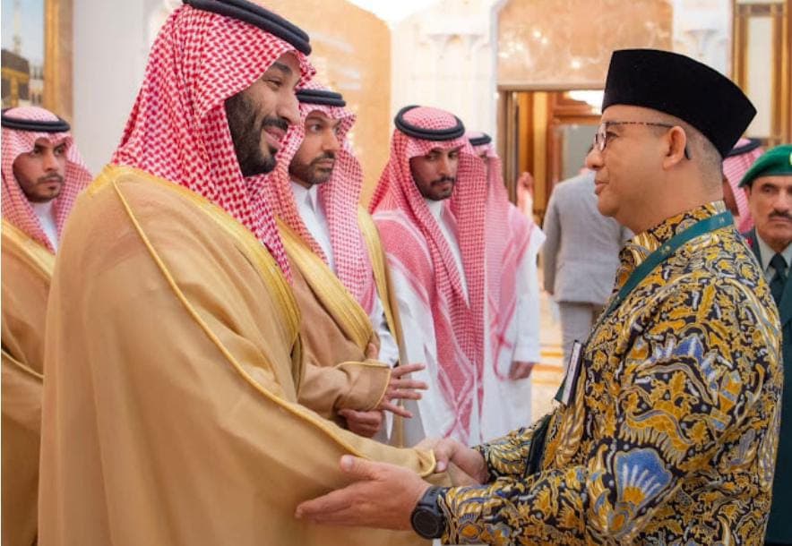 Anies Baswedan dan Pangeran Kerajaan Arab Saudi, Mohammed Bin Salman 