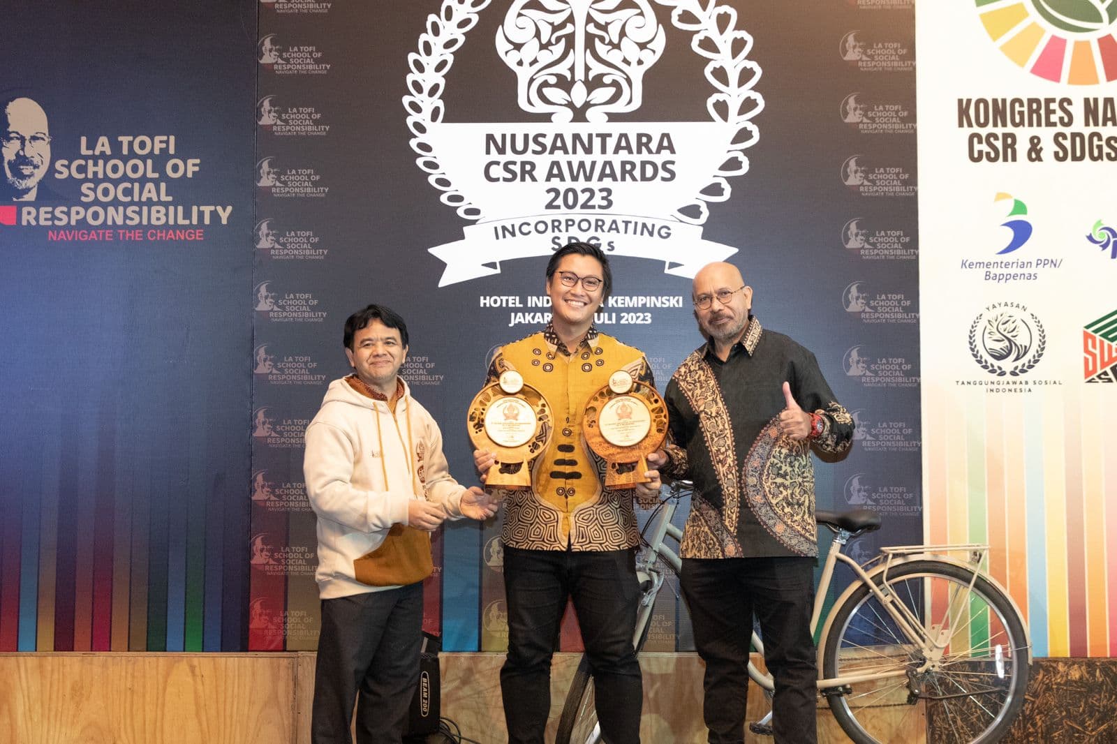 Dua Mitra Binaan Kilang Pertamina Unit Balikpapan Meraih Nusantara Awards 2023