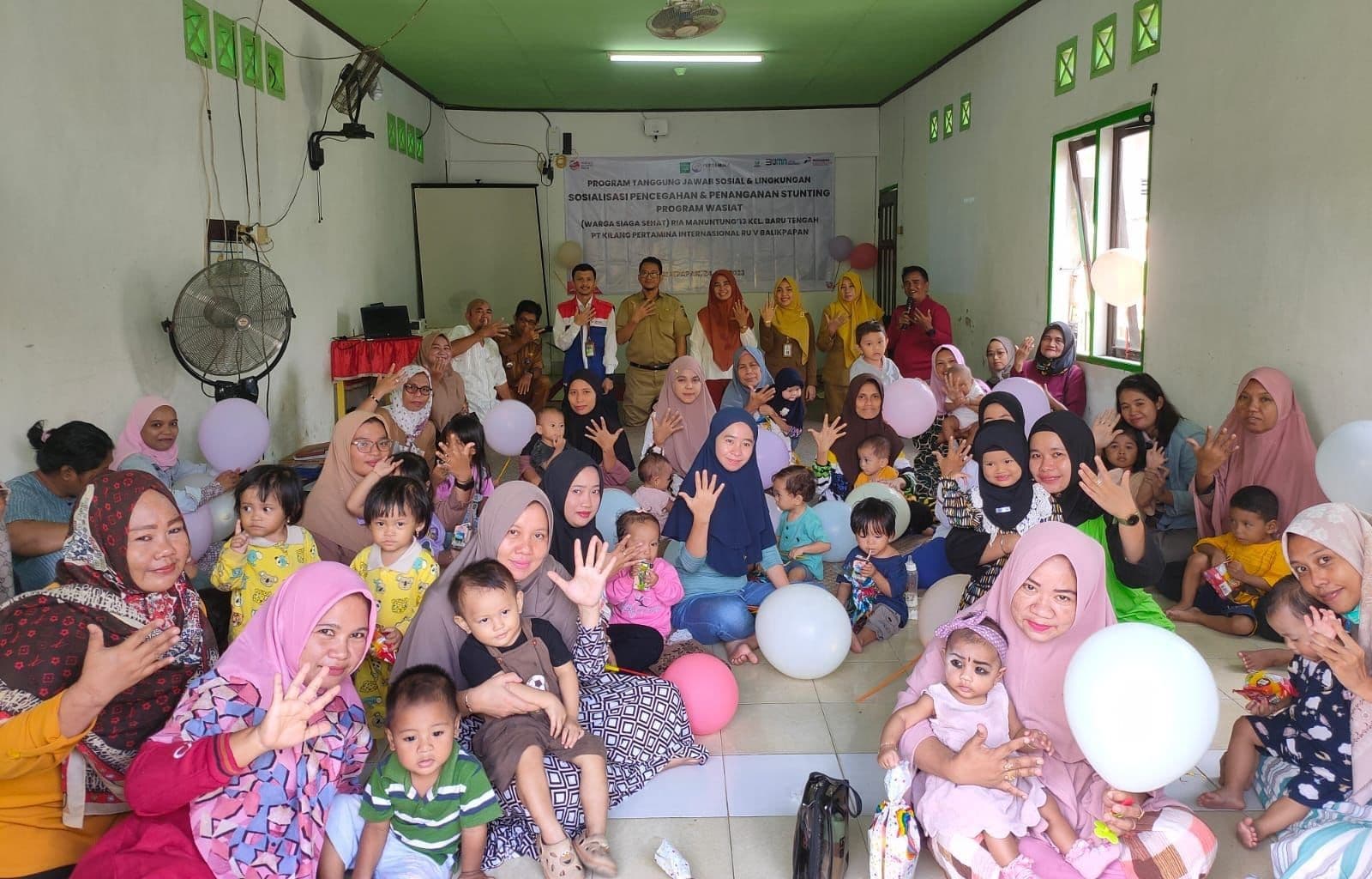 Kilang Pertamina Unit Balikpapan Fokus Pencegahan Dan Penanggulangan Stunting 