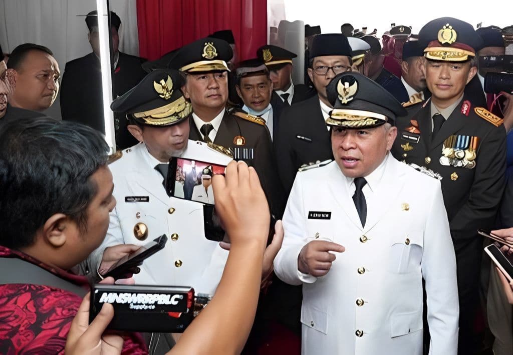 KETUA Dewan Pimpinan Wilayah Partai Nasional Demokrat (DPW NasDem) Kaltim, Isran Noor, memberi isyarat akan maju dalam Pemilihan Kepala Daerah 2024.  (Foto: Biro Adpimprov Kaltim)