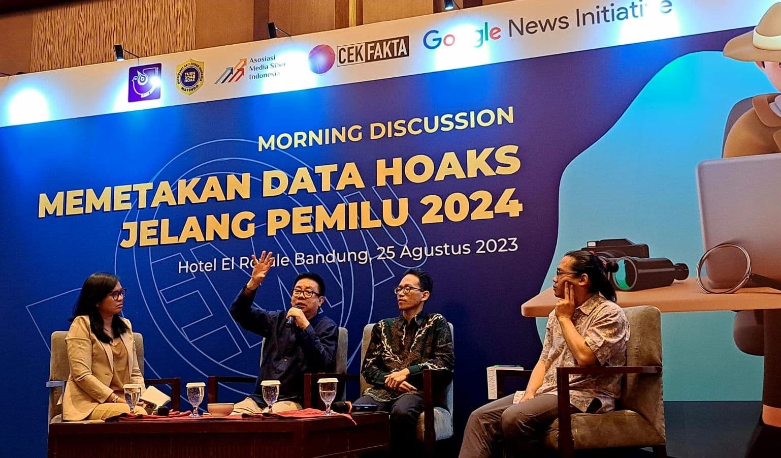 Kick Off Diskusi Bulanan Cekfakta, Petakan Data Hoaks Jelang Pemilu 2024 