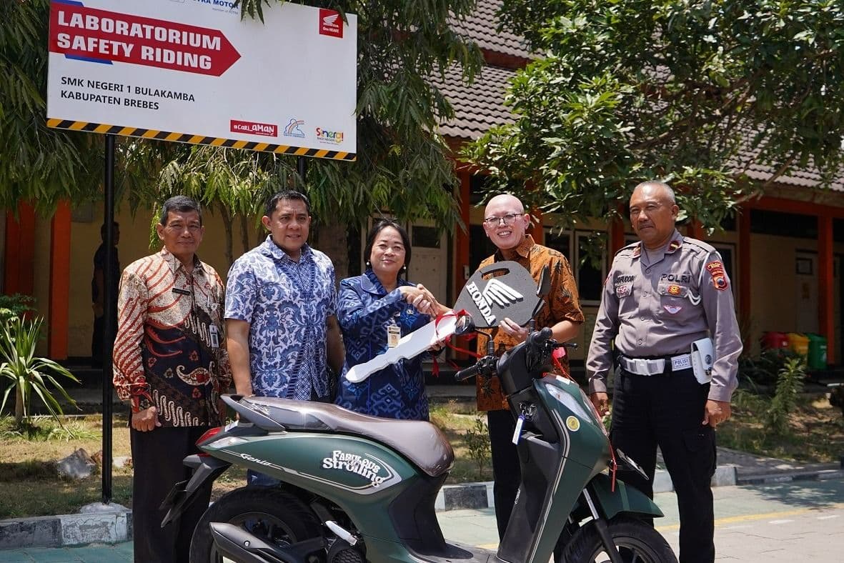 Sambut Hari Lalu Lintas Bhayangkara, Yayasan AHM Siapkan Duta Safety Riding Milenial 