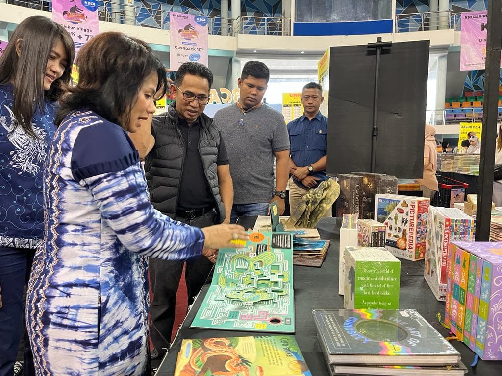 Buka Bazar Buku Internasional, Wali Kota Rahmad Mas’ud: Nyesel Kalau Tidak Hadir