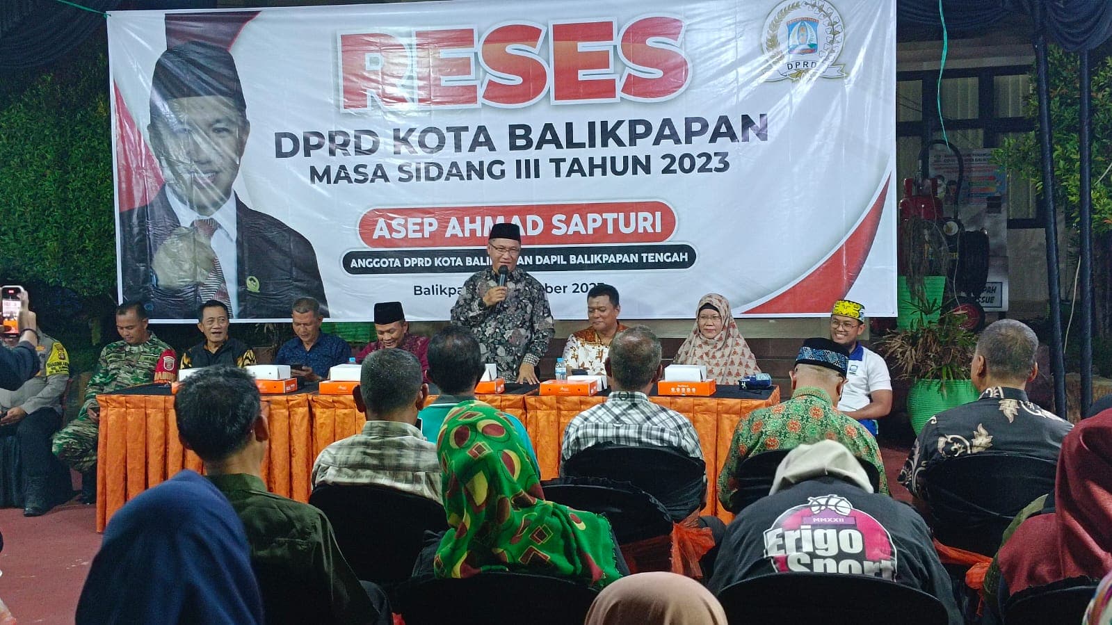 Reses Asep Ahmad Sapturi Warga Tanyakan Pemasangan Jargas