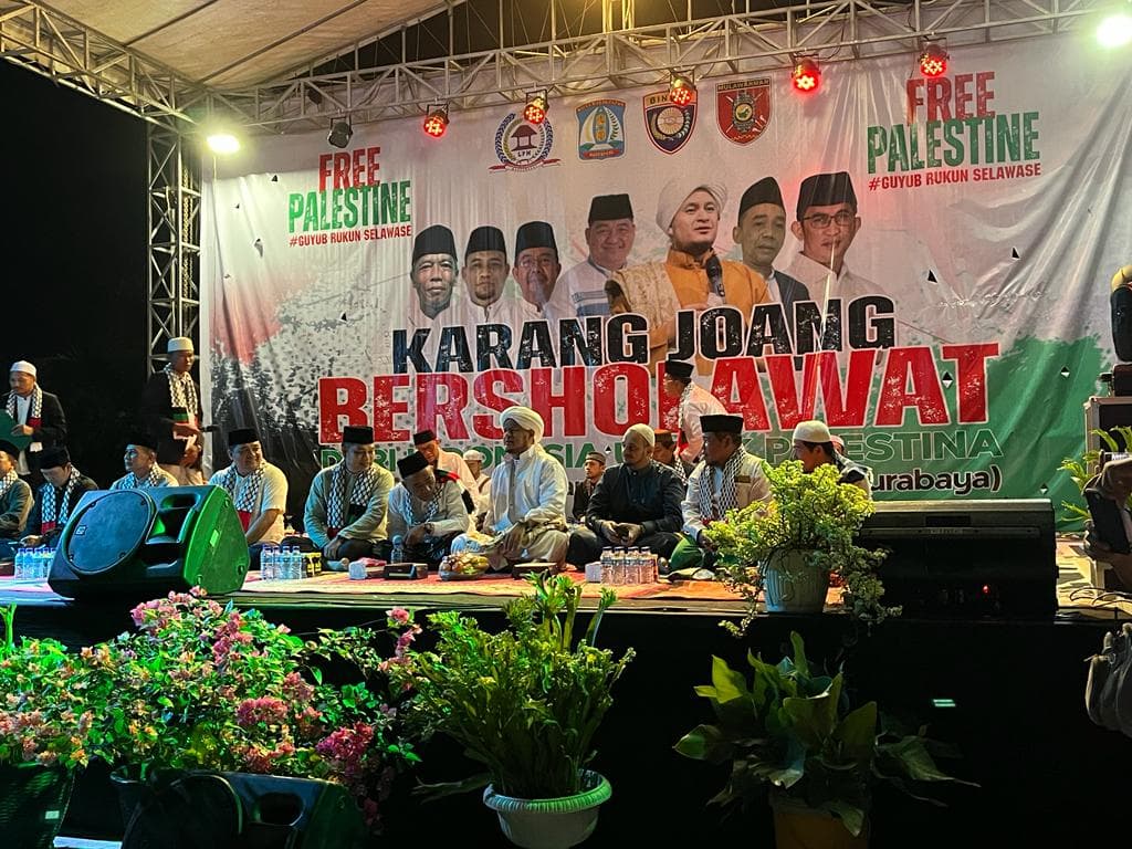 Semangat Kepedulian, Karang Joang Bersholawat dari Indonesia untuk Palestina