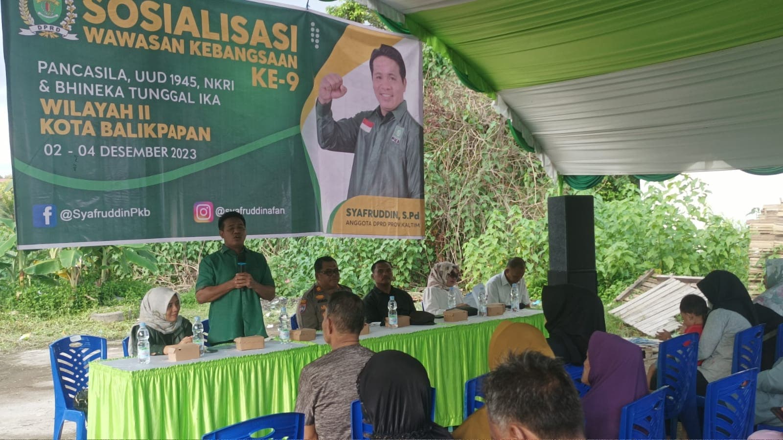 Syafruddin Beri Sosialisasi Wawasan Kebangsaan Tentang Empat Pilar 