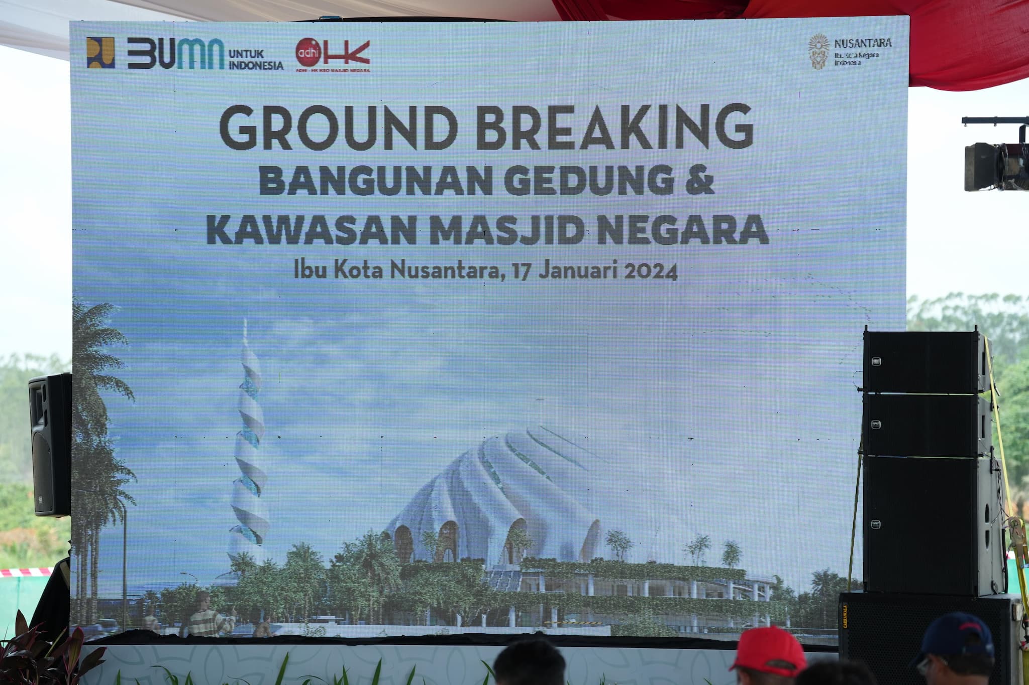 Masjid Negara Siap Dibangun di IKN; Jadi Lambang Kerukunan Berbangsa dan Beragama