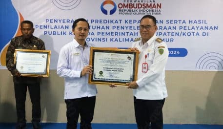 PPU Masuk Tiga Besar se Kaltim Predikat Kepatuhan Terhadap Penyelenggaraan Pelayanan Publik