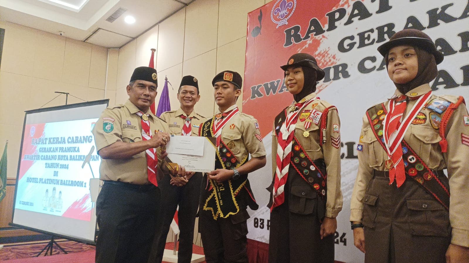 Duta Pramuka Jadi Program Perdana Kwartir Cabang Pramuka  Balikpapan