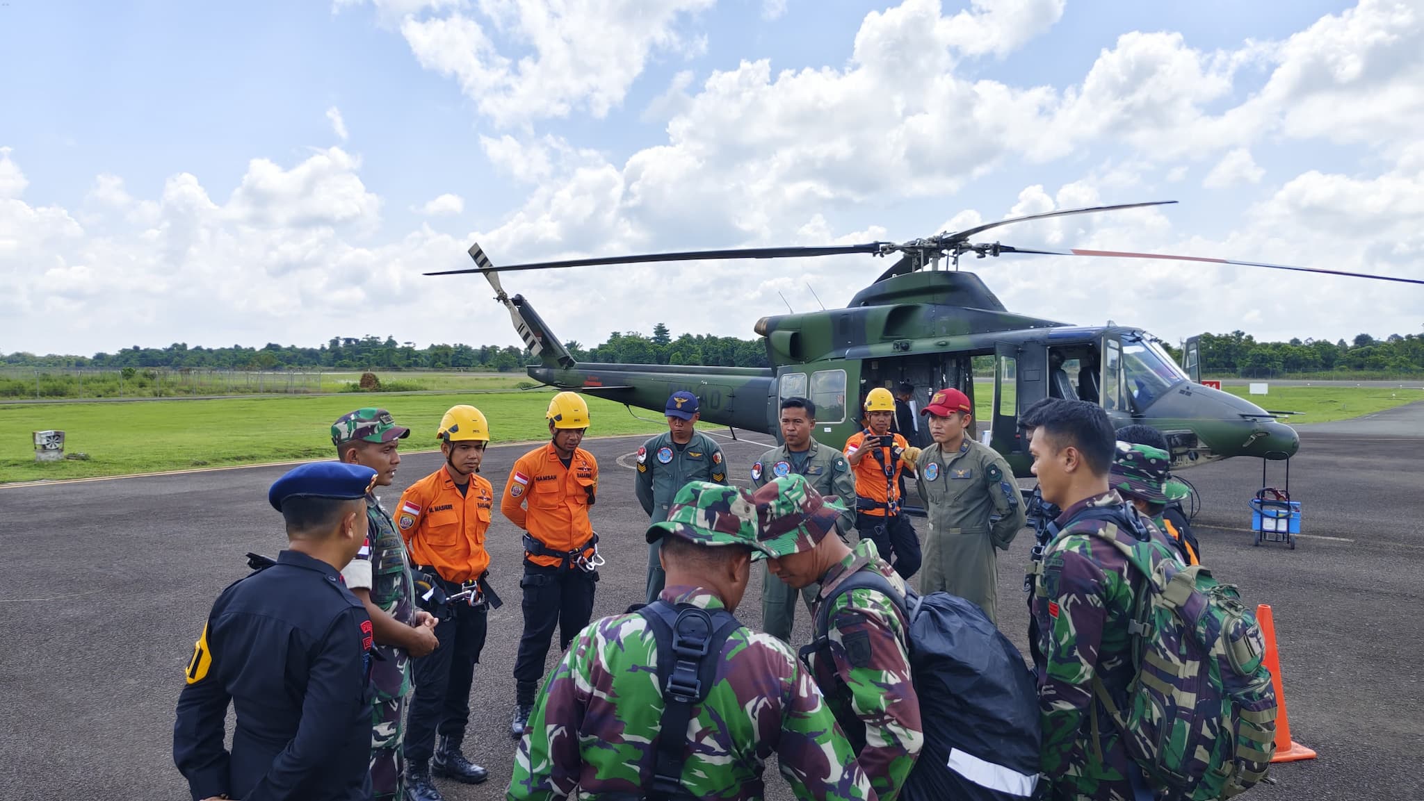 Tim Jalur Udara Dapatkan Titik Diduga Lokasi Pesawat PK SNE