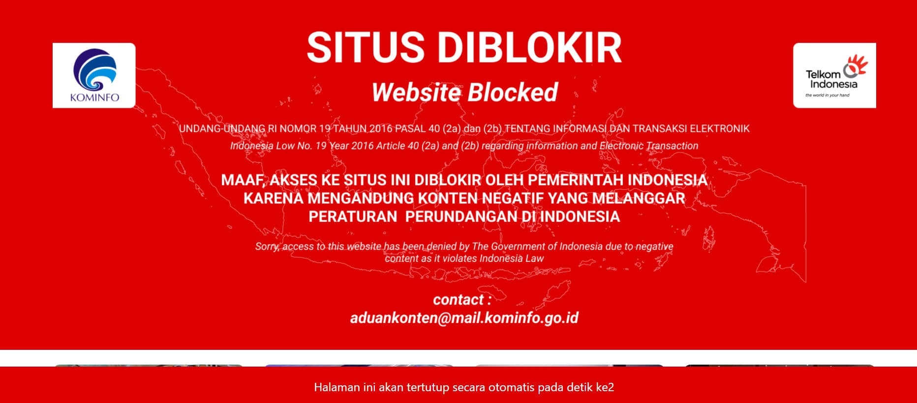 Kominfo blokir situs pemutar film bajakan, Idlix.